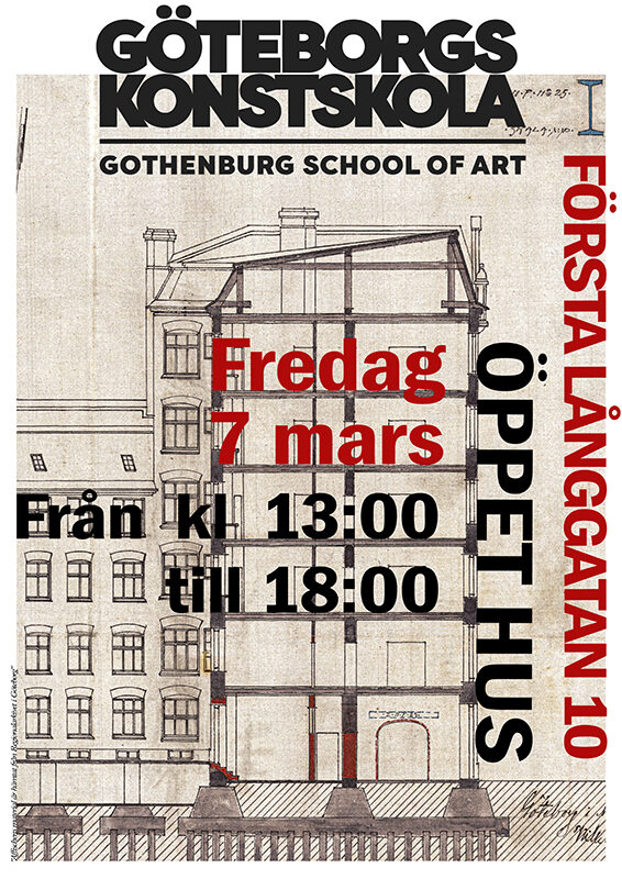 Öppet hus affischen 2025